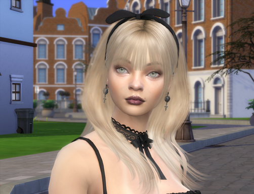 sims premium cc download blonde female Polina Novikov by Bonita100 Face View