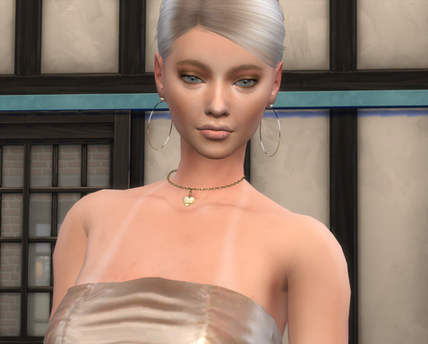 sims game alpha cc style download woman Vanda Kovacs by Bonita100 Face View