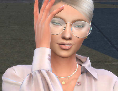 sims4 premium cc download woman Vanda Kovacs by Bonita100 Face View