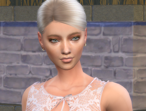 sims custom sim download woman Vanda Kovacs by Bonita100 Face View