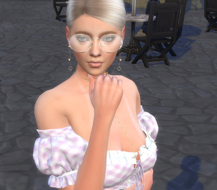 sims 4 cc download woman Vanda Kovacs by Bonita100 Face View