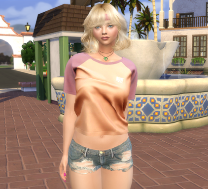 sims game high detail download girl Cloe Moritz by Bonita100 Body View