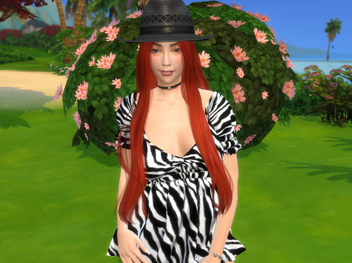 sims high detail download redhead female Nikky Figueras by Bonita100 Body View