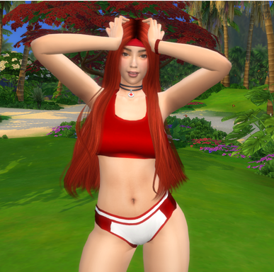 sims 4 custom character download girl Nikky Figueras by Bonita100 Body View