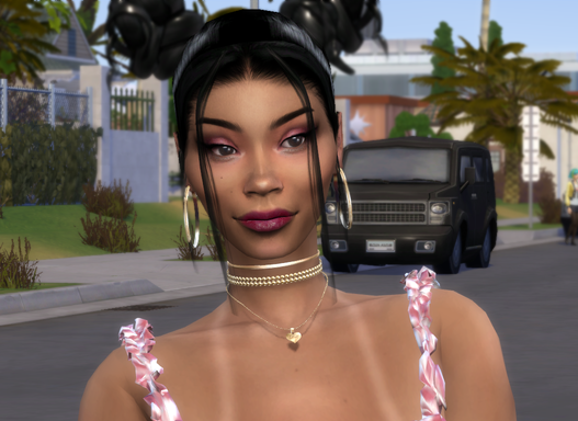 sims custom character download brunette female Isabella Rodriguez by Bonita100 Face View