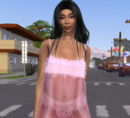 sims game custom sim download girl Isabella Rodriguez by Bonita100 Body View