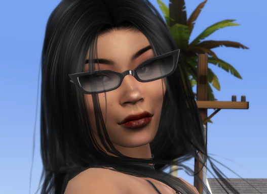 the sims 4 alpha cc download brunette female Isabella Rodriguez by Bonita100 Face View