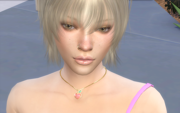 sims4 custom sim download girl Ava Wilson by Bonita100 Face View