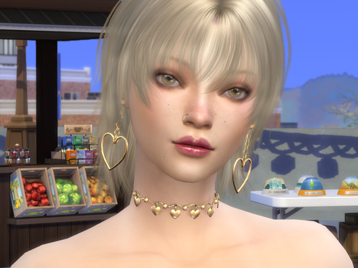 sims cc download girl Ava Wilson by Bonita100 Face View