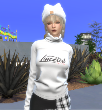 sims4 alpha cc style download blonde female Ava Wilson by Bonita100 Body View