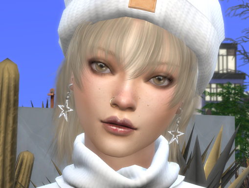 the sims 4 high detail download girl Ava Wilson by Bonita100 Face View