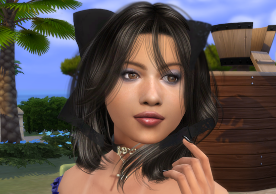 the sims 4 alpha cc style download townies female Eva Capricciosa by Bonita100 Face View