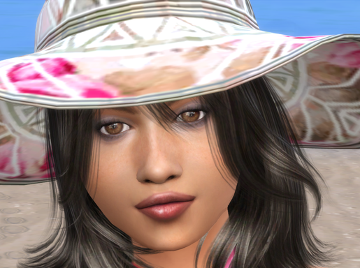 sims game premium cc download girl Eva Capricciosa by Bonita100 Face View