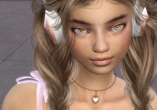 sims game high detail download girl Grace Khalid by Bonita100 Face View