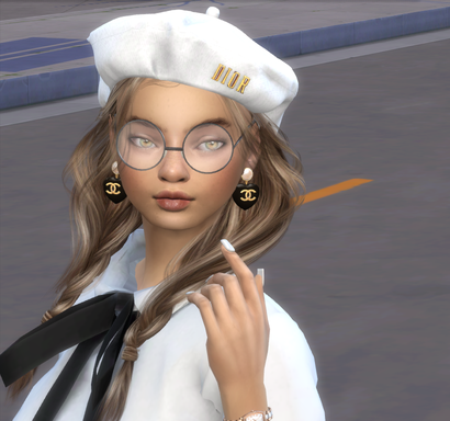 sims custom content download girl Grace Khalid by Bonita100 Face View