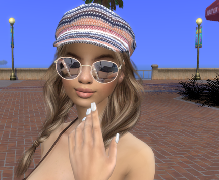 sims 4 alpha cc download girl Grace Khalid by Bonita100 Face View
