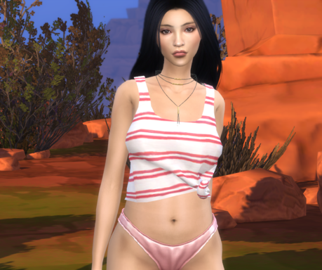 sims cc download girl Camila Valdez by Bonita100 Body View