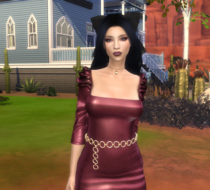 sims 4 realistic style download girl Camila Valdez by Bonita100 Body View