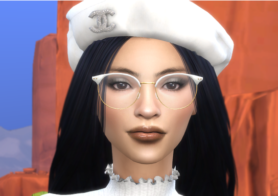 sims 4 custom sim download brunette female Camila Valdez by Bonita100 Face View
