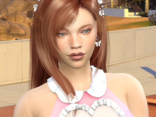 the sims 4 alpha cc style download redhead female Desislava Matov by Bonita100 Face View
