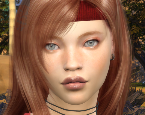 sims 4 realistic style download redhead female Desislava Matov by Bonita100 Face View