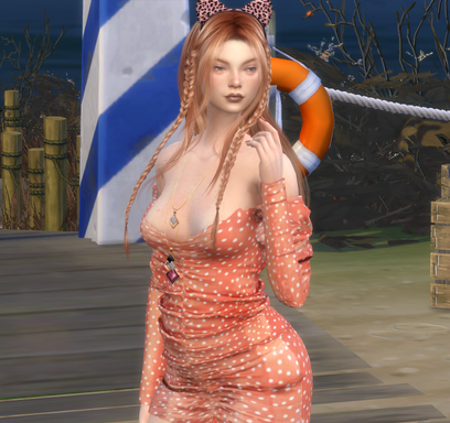 sims custom character download girl India Stewart by Bonita100 Body View
