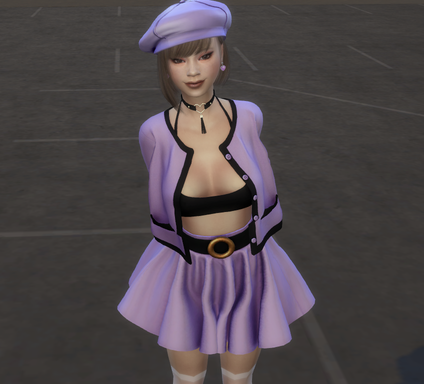 sims game high detail download girl Yaeko Ishida by Bonita100 Body View