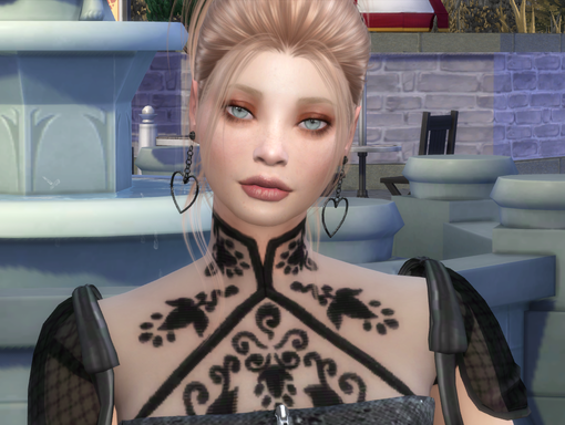 sims high detail download girl Marika Dreimanis by Bonita100 Face View