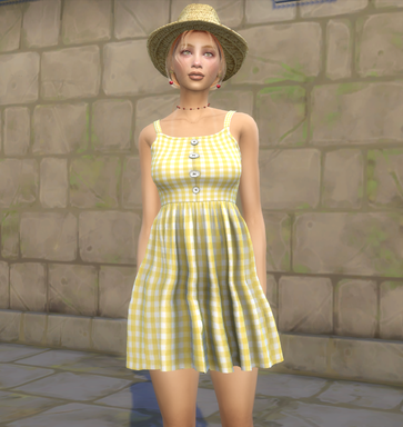 the sims 4 realistic style download girl Angela Gentil by Bonita100 Body View