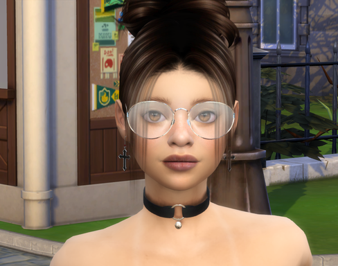 sims 4 realistic style download girl Marisol Ramirez by Bonita100 Face View