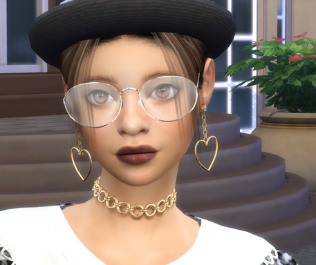 sims game custom character download girl Marisol Ramirez by Bonita100 Face View