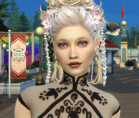 sims 4 alpha cc download woman Essi Virtanen by Bonita100 Face View