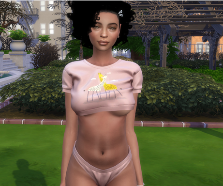 sims 4 high detail download girl Fadwa Malik by Bonita100 Body View