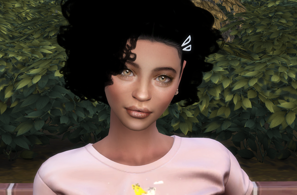 sims4 premium cc download brunette female Fadwa Malik by Bonita100 Face View
