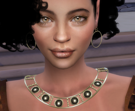 sims custom sim download brunette female Fadwa Malik by Bonita100 Face View