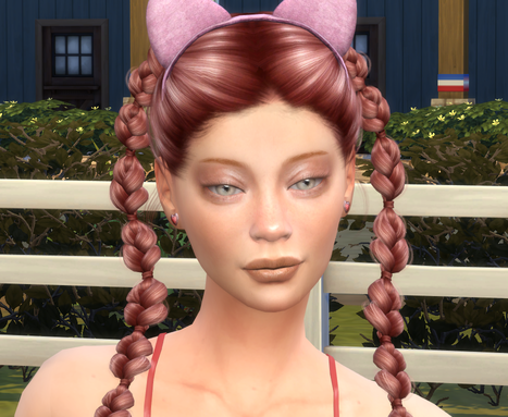 sims alpha cc style download girl Lara Szabo by Bonita100 Face View