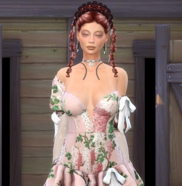 sims game high detail download dyed-hair female Lara Szabo by Bonita100 Body View