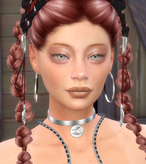 sims 4 premium cc download girl Lara Szabo by Bonita100 Face View