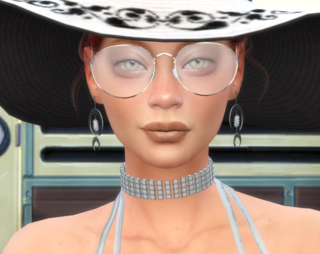 the sims 4 custom sim download girl Lara Szabo by Bonita100 Face View