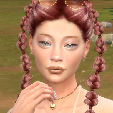 sims game cc download girl Lara Szabo by Bonita100 Face View