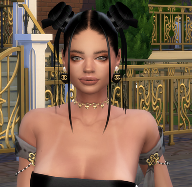 sims alpha cc download brunette female Alondra Canales by Bonita100 Face View