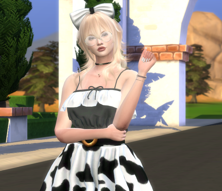 sims game premium cc download blonde female Carla Del Bianco by Bonita100 Body View