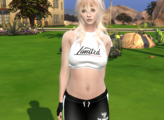 sims cc download blonde female Carla Del Bianco by Bonita100 Body View