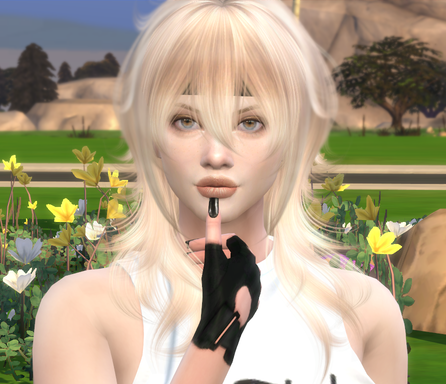 sims game alpha cc download girl Carla Del Bianco by Bonita100 Face View