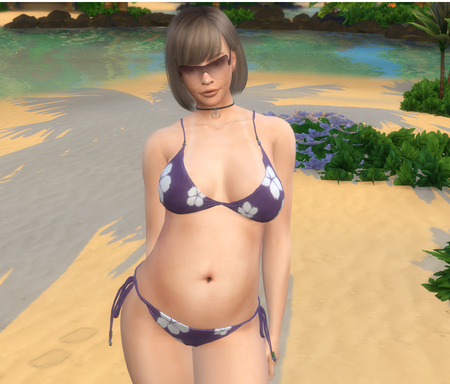 sims game alpha cc style download woman Dulce Alvarez by Bonita100 Body View