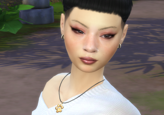 sims custom character download girl Kimiko Saito by Bonita100 Face View