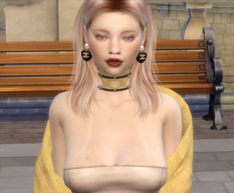 sims custom sim download girl Kaija Halko by Bonita100 Face View