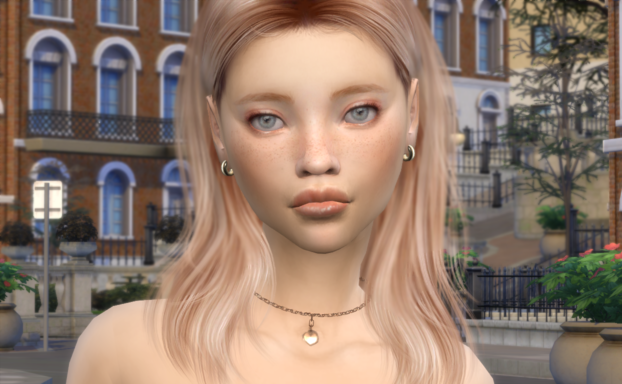 sims 4 cc download girl Kaija Halko by Bonita100 Face View