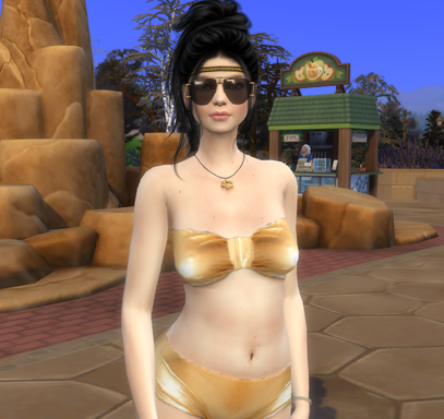 sims 4 alpha cc style download woman Giulietta Barbieri by Bonita100 Body View