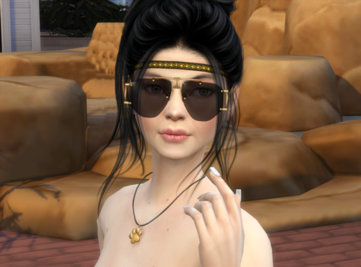 sims4 high detail download brunette female Giulietta Barbieri by Bonita100 Face View